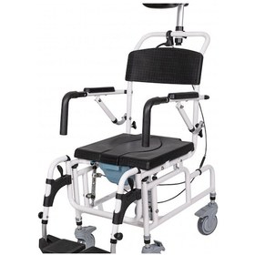 Resim Alüminyum Tilt Klozetli Banyo Sandalyesi 