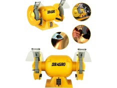 Resim Dragro Alman 200 mm Turbo 4200 Watt Çark Motoru Zımpara Balta Bıçak Bileme Makinesi Taş Motoru Taşlama 