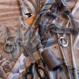 Resim Perde PR112 - Kadife 