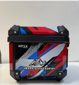 Resim Rexx 45 Litre Abs Motosiklet Arka Çanta - 03-renkli Tek Renk 