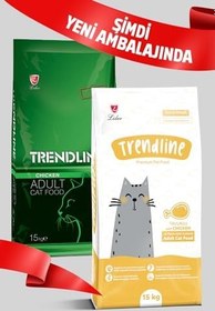Resim Trendline Tavuklu Kedi Maması 15 kg 