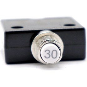 Resim Ac 125/250v 30a Sıfırlama Termal Anahtar Aşırı Yük Koruması Devre Kesici Aşırı Yük Koruyucu 