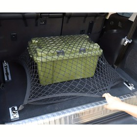 Resim 1 Set Araba Bagaj Bagaj Ağı, Depolama Ağı, Araba Depolama Ağı, Çeşitli Depolama Ağı, Araba Kullanımı İçin Sabit Bagaj Ağı 