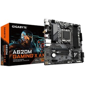 Resim GIGABYTE A620M GAMING X AX DDR5 8000 HDMI mATX AM5 