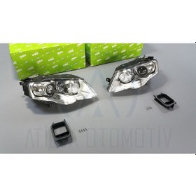 Resim 2 X Vw Passat B6 3c 2005-2011 Bi Xenon Far Set Valeo 