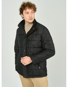 Resim Daynax Erkek İçi Kürklü Dik Yaka Fermuar Ve Çıtçıt Kapamalı Mont Kaban 4000 Yeşil Yeşil 