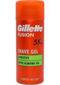 Resim Gillette Fusion5 Ultra Sensitive Traş Jeli 75ml 