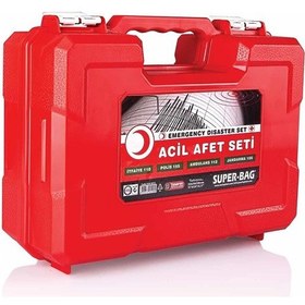 Resim Süper Bag Acil Afet Seti Emergency Disaster Set Çok Renkli 