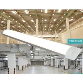 Resim Penta 10'lu Paket 120 Cm 40 Watt Çift Sıra Ledli Led Bant Armatür 6500 Kelvin Beyaz Renk Beyaz 