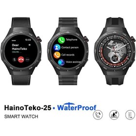 Resim Haino Teko Amoled Ekran 1.77" - 42 MM WaterProof 3 Kordonlu Akıllı Saat 