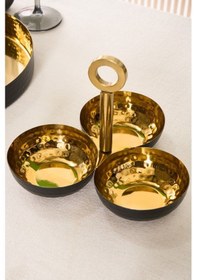 Resim Karaca Arven 3'lü Dekoratif Çerezlik 10x15 cm 