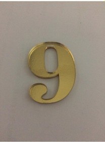 Resim Gendec 5 Cm Altın Sarı No:9 