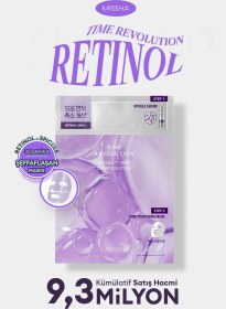 Resim Mıssha Time Revolution Retinol 1000 Shot 2 Step Solution Mask 