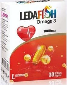 Resim Ledafısh Omega 3 1000 Mg 30 Kapsul 