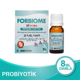 Resim Forbiome Minies Probiyotik 2 Milyar 8ml Damla 