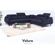 Resim Ezel Motorlu Köşe Takımı & Hoparlörlü, Usb Portlu, Genişleyebilir Büyük Köşe Takımı Mavi 