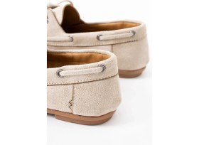 Resim Duxal Shoes Juno Kadın Süet Bağcıklı Mokasen Ayakkabı Casual Babet 