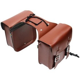 Resim Suntek Motosikletler Eyer Çantaları Üniversal Arka Koltuk Yan 