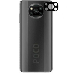 Resim Xiaomi Poco X3 Zore 3D Kamera Camı - Siyah 