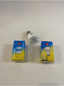 Resim YU-ETT 3 Adet 4w Tasarruflu Ampul Yeşil Renk E27 