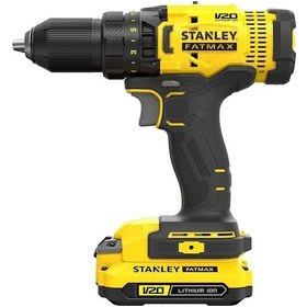 Resim Stanley SCD700D2K 18V Li-İon Çift Akülü Matkap 