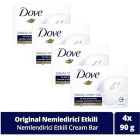 Resim Dove Beauty Cream Bar Katı Sabun 4 x 90 G 