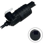 Resim ROCKSWELL 12v Su Fıskiye Motoru Çift Çıkış (SOKETLİ) Renault Clıo/megane/kangoo 