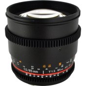 Resim Samyang 85 mm T1.5 Full Frame Cine Lens 