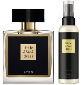 Resim Avon Little Black Dress Kadın Parfüm Edp 50ml. Little Black Dress Vücut Spreyi 100ml. 