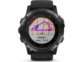 Resim Garmin fenix 5X Plus Sapphire Multispor Akıllı Saat Siyah 