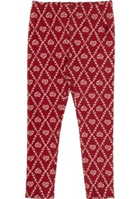 Resim U.S. Polo Assn. Kız Çocuk Vişne Kalp Desenli İnterlok Eşofman Altı 50306278-VR223 