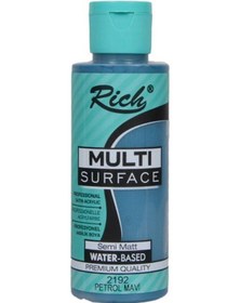 Resim Rich Multi Surface Akrilik Boya Petrol Mavi 120Cc 