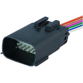 Resim Far Soketi Dişi 12 Pin Kablolu 