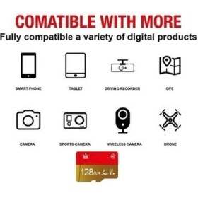 Resim 128 GB Mini Sd Kart Class 10 Hafıza Kartı 