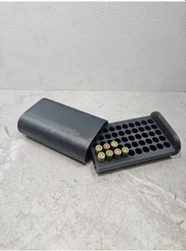 Resim Mermi Saklama Kutusu 9x19 Mm 50'li Mühimmat Kapasiteli Gri 
