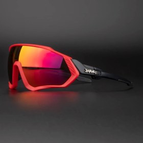 Resim Schulzz Kapvoe Daylight Değişebilir 5 Lens Mtb Polarize Bisiklet Spor Dağ Kayak Gözlüğü 