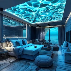 Resim Kablosuz LED Projektör Gece Lambası Uzaktan Kumanda ile - Çok Renkli Dönen Sarmal ve Yıldızlı Gökyüzü Efektleri, Ayarlanabilir Parlaklık, Ev Dekoru için USB Güçlü, Yatak Odaları ve Oturma Odaları için Siyah Plastik Tasarım, Gece Lambası Projektörü 