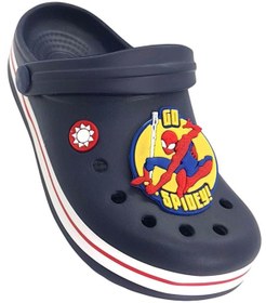 Resim MARKABONİ Örümcek Adam Erkek Çocuk Terlik Havuz Deniz Kumsal Sandaleti 