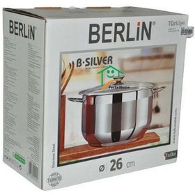Resim Tutku Berlin Silver 26x16 Cm Derin Çelik Tencere 