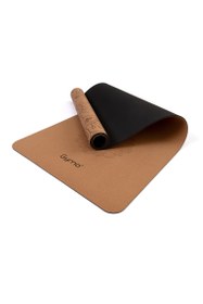 Resim Gymo Pro Series Hizalamalı 5mm Doğal Mantar Cork Yoga Matı Pilates Minderi Mandala 