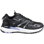 Resim Jump 29940 Siyah - Mor Kadın Sneaker Günlük Spor Ayakkabı 