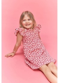 Resim Defacto Desenli Askılı Elbise Kız Bebek H2176a526smpn364 Pembe-pn364 