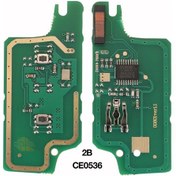 Resim Citroen C2 C3 C4 C5 C6 Ce536 İçin Uzaktan Fsk Araba Anahtarı 0751 