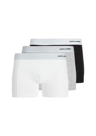 Resim Çok Renkli Jack & Jones Erkek Boxer 3lü Paket 12276566 Çok Renkli 