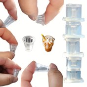 Resim Ultra Miniature 3D Reçine Kalıpları - Şeffaf Silikon Küp Şekilli Kalıplar, El Sanatları, Takı Yapımı ve DIY Projeleri için - Dayanıklı Yüksek Kaliteli Malzeme, Kolay Temizlenebilir, Başlangıç Seviyesi ve Profesyonel Kullanım için Mükemmel, El Sanatları için Reçine Kalıpları, Başlangıç Dostu El Sanatları, Dayanıklı Silikon Kalıp 