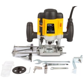 Resim STAXX POWER Staxx Pro 2200w Profesyonel Freze Formika Makinası 6-8 Mm Pens 