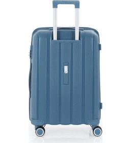 Resim Mçs Polipropilen 4lü Valiz Seti V305 S21yy1000080-set 10227 Sky Blue 