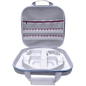 Resim Gh1865 Eva Sert Kabuk Fitness Yüzük Oyun Konsolu Nintendo Switch Için Saklama Çantası Gri 