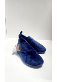 Resim Gezer Kışlık Kaşe Yumuşacık Ev Pandufu Siyah 