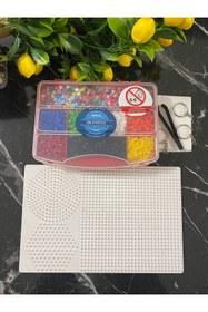 Resim Dr.Yontuç Isı Ve Ütü Ile Yapışan Boncuk Seti 3500 Adet Boncuk Montessorı Dikkat Dağınıklığı Için Etkili Boncuk 
